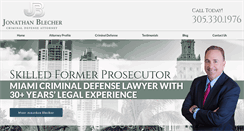 Desktop Screenshot of jonathanblecher.com